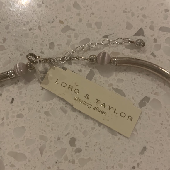 NWT Lord & Taylor Sterling Silver Necklace - Picture 3 of 4